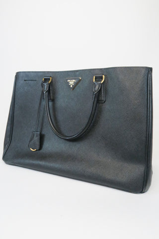 Prada Saffiano Large Lux Leather Galleria - Designer Handbags at The Find Luxury Resale - Vancouver, Canada