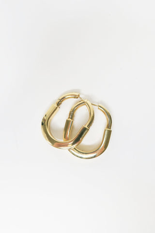 Tiffany & Co. 18K Diamond Lock Earrings - Designer Earrings at The Find Luxury Resale - Vancouver, Canada