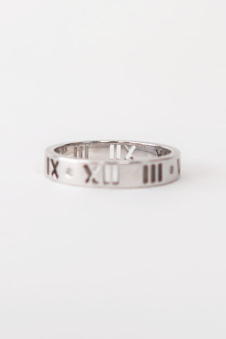 Tiffany & Co. 18K Diamond Atlas Pierced Band - Designer Rings at The Find Luxury Resale - Vancouver, Canada
