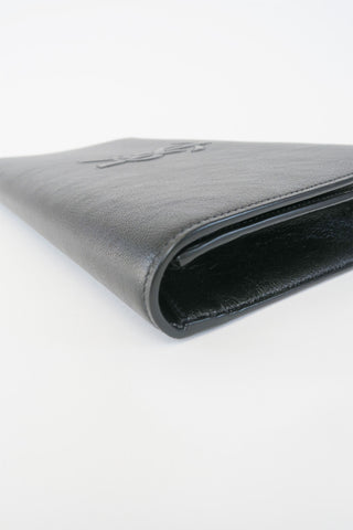 Saint Laurent Leather Clutch - Designer Handbags at The Find Luxury Resale - Vancouver, Canada