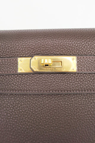 Hermes Togo Kelly II Retourne 28 - Designer Handbags at The Find Luxury Resale - Vancouver, Canada