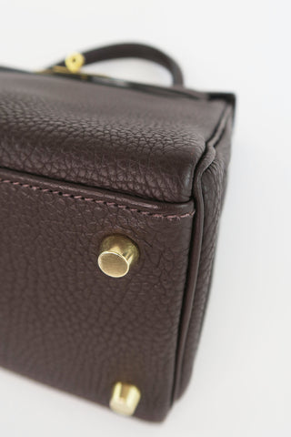 Hermes Togo Kelly II Retourne 28 - Designer Handbags at The Find Luxury Resale - Vancouver, Canada
