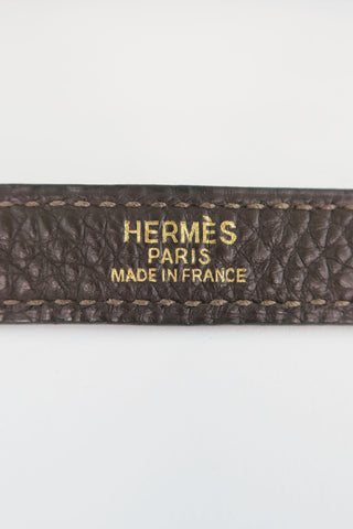 Hermes Togo Kelly II Retourne 28 - Designer Handbags at The Find Luxury Resale - Vancouver, Canada
