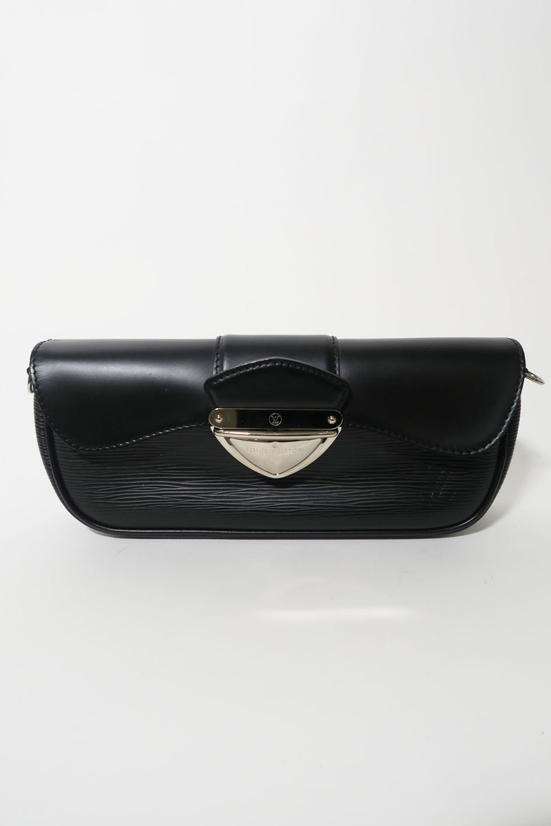 Louis Vuitton - Montaigne Clutch Epi Leather Noir