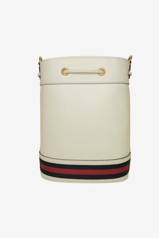 Gucci Small Ophidia Web Bucket Bag - Designer Handbags at The Find Luxury Resale - Vancouver, Canada