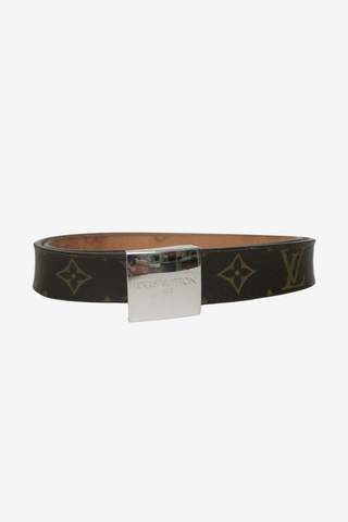 Louis Vuitton 2002 LV Monogram Belt - Designer belt at The Find Luxury Resale - Vancouver, Canada