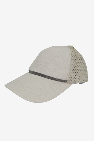 Brunello Cucinelli White Hat - Designer Hats at The Find Luxury Resale - Vancouver, Canada