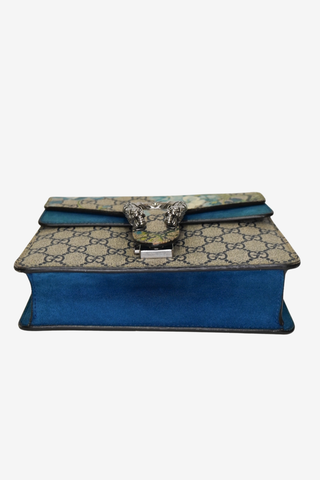 Gucci Dionysus Mini Blue GG Shoulder Bag
