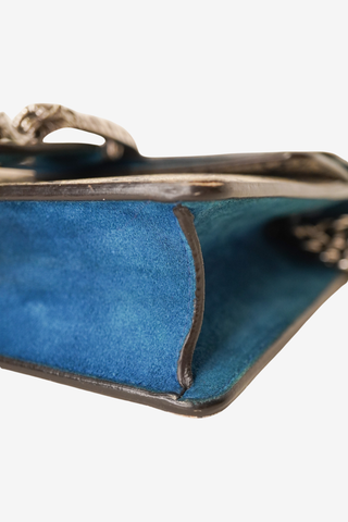 Gucci Dionysus Mini Blue GG Shoulder Bag