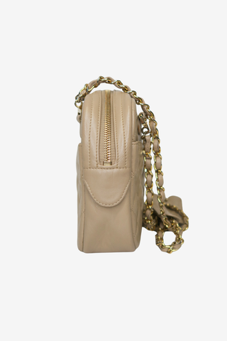 Chanel Quilted Camera Bag