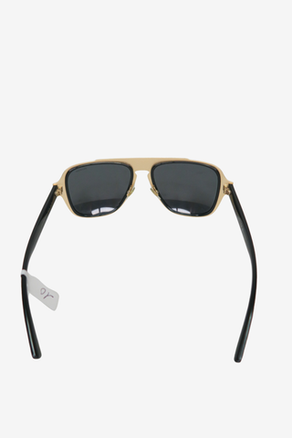 Versace Gold/Black Sunglasses - Designer sunglasses at The Find Luxury Resale - Vancouver, Canada