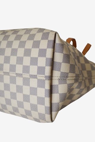 Louis Vuitton Damier Azur Iena MM Shoulder Bag