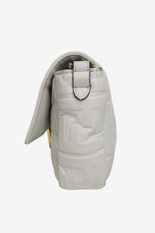 Fendi White Leather Baguette - Designer Handbags at The Find Luxury Resale - Vancouver, Canada
