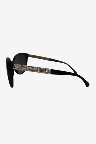 Chanel Crystal Embelished Sunglasses - Designer Sunglasses at The Find Luxury Resale - Vancouver, Canada