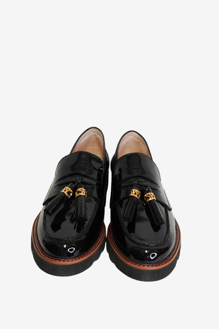 Stuart Weitzman Patent Loafers sz 10 - Designer Loafer at The Find Luxury Resale - Vancouver, Canada