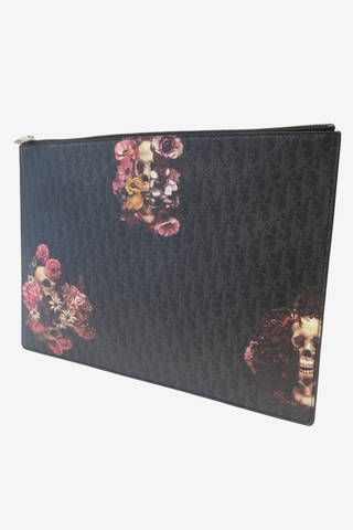 Dior Homme x Toru Kamei Oblique Printed Portfolio - Designer clutch at The Find Luxury Resale - Vancouver, Canada