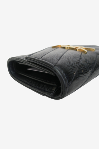 Saint Laurent Compact Wallet - Designer Handbags at The Find Luxury Resale - Vancouver, Canada