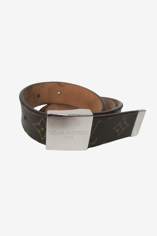 Louis Vuitton 2002 LV Monogram Belt - Designer belt at The Find Luxury Resale - Vancouver, Canada