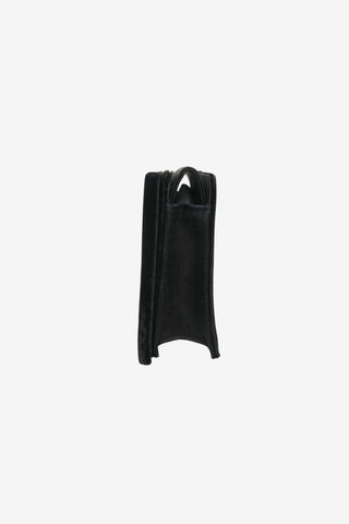 Roger Vivier Black Velvet Clutch - Designer Handbags at The Find Luxury Resale - Vancouver, Canada