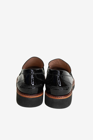 Stuart Weitzman Patent Loafers sz 10 - Designer Loafer at The Find Luxury Resale - Vancouver, Canada