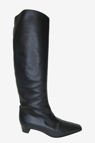Hermes Leather Boot sz 37 - Designer boots at The Find Luxury Resale - Vancouver, Canada