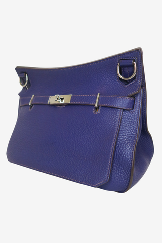 Hermes Jypsiere 28 Purple - Designer handbag at The Find Luxury Resale - Vancouver, Canada