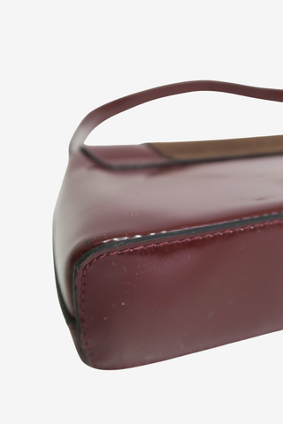 Salvatore Ferregamo Brown Shoulder Bag - Designer handbag at The Find Luxury Resale - Vancouver, Canada