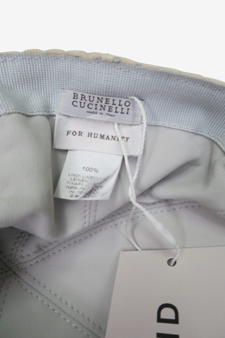 Brunello Cucinelli White Hat - Designer Hats at The Find Luxury Resale - Vancouver, Canada