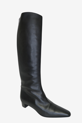 Hermes Leather Boot sz 37 - Designer boots at The Find Luxury Resale - Vancouver, Canada