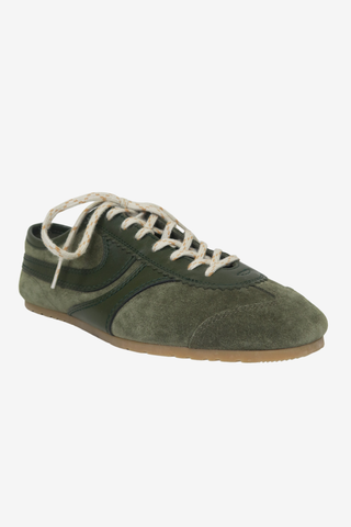 Dries van Noten Suede Sneakers Sz 38 - Designer shoes at The Find Luxury Resale - Vancouver, Canada