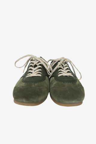 Dries van Noten Suede Sneakers Sz 38 - Designer shoes at The Find Luxury Resale - Vancouver, Canada