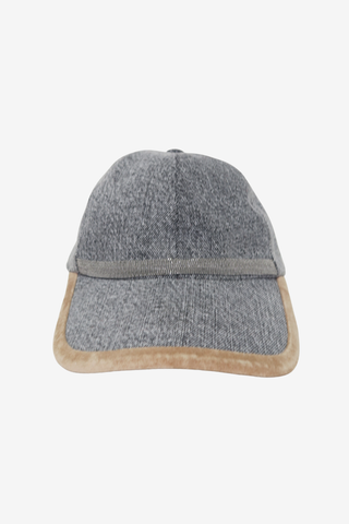 Brunello Cucinelli Denim Hat - Designer Hats at The Find Luxury Resale - Vancouver, Canada