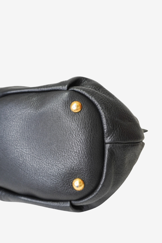 Prada Black Vitello Daino Tote Bag - Designer Handbags at The Find Luxury Resale - Vancouver, Canada