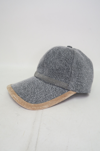 Brunello Cucinelli Denim Hat - Designer Hats at The Find Luxury Resale - Vancouver, Canada