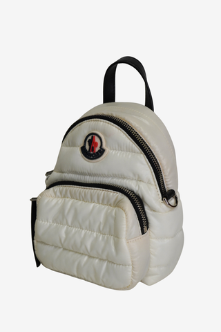 Moncler White Backpack - Designer Handbags at The Find Luxury Resale - Vancouver, Canada