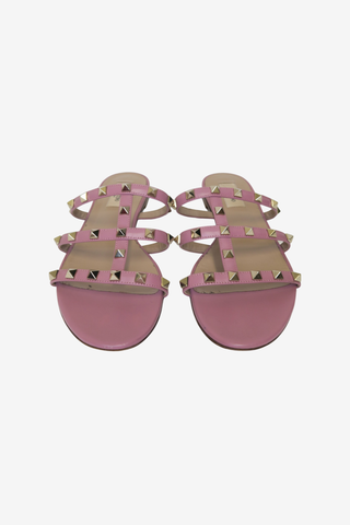 Valentino Rockstud Sandals sz 39 - Designer sandals at The Find Luxury Resale - Vancouver, Canada