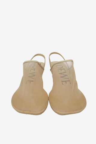 Loewe Mesh Slingback Pumps sz 36 - Designer pumps at The Find Luxury Resale - Vancouver, Canada