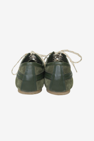 Dries van Noten Suede Sneakers Sz 38 - Designer shoes at The Find Luxury Resale - Vancouver, Canada