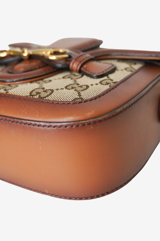 Gucci Monogram Small Lady Web Shoulder Bag - Designer Crossbody at The Find Luxury Resale - Vancouver, Canada