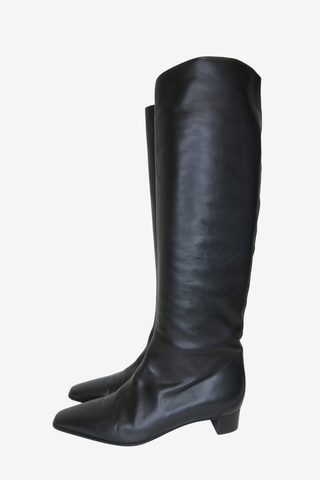 Hermes Leather Boot sz 37 - Designer boots at The Find Luxury Resale - Vancouver, Canada