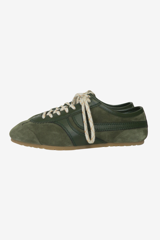 Dries van Noten Suede Sneakers Sz 38 - Designer shoes at The Find Luxury Resale - Vancouver, Canada