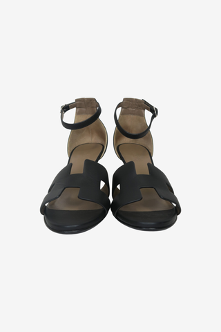 Hermes Legend H Logo Sandals 35.5 - Designer sandals at The Find Luxury Resale - Vancouver, Canada
