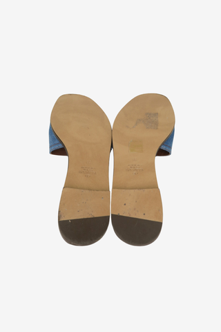 Valentino VLogo Slides sz 38 - Designer sandals at The Find Luxury Resale - Vancouver, Canada