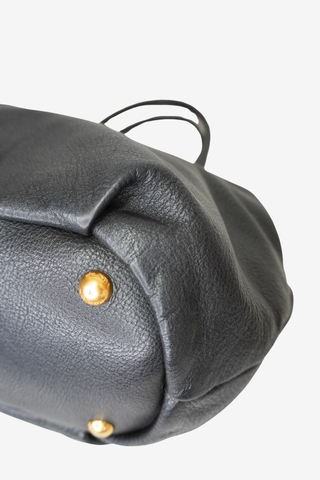 Prada Black Vitello Daino Tote Bag - Designer Handbags at The Find Luxury Resale - Vancouver, Canada