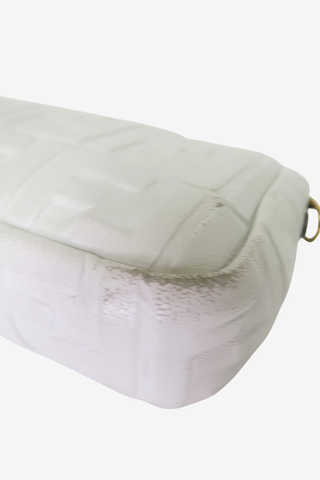 Fendi White Leather Baguette - Designer Handbags at The Find Luxury Resale - Vancouver, Canada