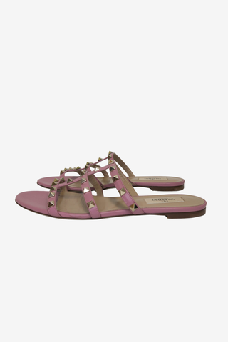 Valentino Rockstud Sandals sz 39 - Designer sandals at The Find Luxury Resale - Vancouver, Canada