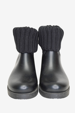 Moncler Rain Boots sz 41 - Designer boots at The Find Luxury Resale - Vancouver, Canada