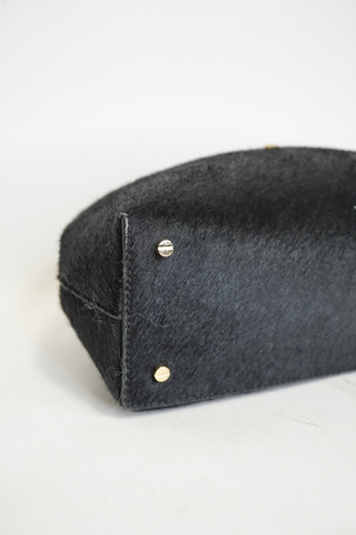 Toteme T-Lock Pony Hair Clutch