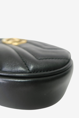 Gucci Marmont Black Waist Bag - Designer handbag at The Find Luxury Resale - Vancouver, Canada