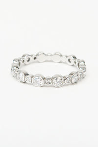 Tiffany & Co. Platinum Diamond Jazz Eternity Band